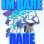 Animal Jam Headress | IM RARE; RARE | image tagged in animal jam headress | made w/ Imgflip meme maker