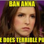 I realize this is a slippery subject, but... | BAN ANNA; SHE DOES TERRIBLE PUNS | image tagged in confession anna,banana week | made w/ Imgflip meme maker