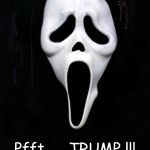 Scream the devil  | Pfft ...  TRUMP !!! | image tagged in scream the devil | made w/ Imgflip meme maker