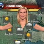 weather reporters on st. patricts day