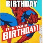 spiderman birthday  | HAPPY 2ND BIRTHDAY; JOEY | image tagged in spiderman birthday | made w/ Imgflip meme maker