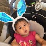 Where my peeps at?  | WHERE'S MY PEEPS? | image tagged in rylie,peeps,happy easter,easter,cute,baby | made w/ Imgflip meme maker