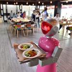 robot waitress