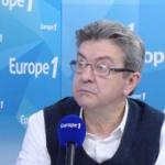 Melenchon's face