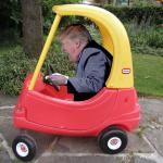 Trump car driver