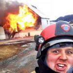 Disaster Fireman meme