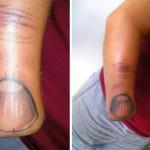 Finger tattoo 