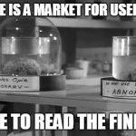 When Shopping for a Used Brain Read the Fine Print | OH, THERE IS A MARKET FOR USED BRAINS; BE SURE TO READ THE FINE PRINT | image tagged in abby normal brain,young frankenstein,igor | made w/ Imgflip meme maker