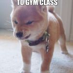 Angery | WHEN GOING TO GYM CLASS; AAAAAARRRRRRRRRRGGGGG | image tagged in angery | made w/ Imgflip meme maker