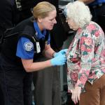 TSA Groping Old Woman meme