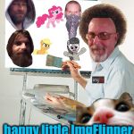 Another quality ImgFlip painting by Reallyitsjohn Ross!  | Let's put another; happy little ImgFlipper right there! | image tagged in bob ross blank canvas,memes,evilmandoevil,dashhopes,octavia_melody,reallyitsjohn | made w/ Imgflip meme maker