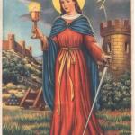 St. Barbara, patron saint of artillery