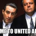 United Airlines | WELCOME TO UNITED AIRLINES | image tagged in casino,united airlines,flight,funny | made w/ Imgflip meme maker