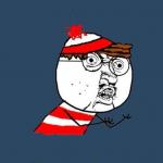 Y U No Waldo meme