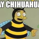 Bumblebee Man | ¡AY CHIHUAHUA! | image tagged in bumblebee man | made w/ Imgflip meme maker