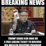 United Airlines Kim Jong Un meme