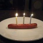 Hot dog birthday