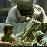 Tell a funny Yoda did 