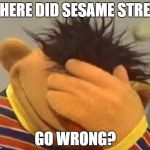 Muppets  | WHERE DID SESAME STREET; GO WRONG? | image tagged in muppets | made w/ Imgflip meme maker