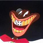 Racist black cartoon character