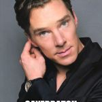 Benedict Cumberbatch | BORNADICK; GAYERBATCH | image tagged in benedict cumberbatch | made w/ Imgflip meme maker