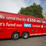 tory battle bus £350 million nhs