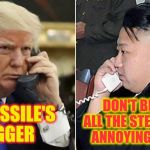 The Phone Call | DON'T BERIEVE ALL THE STEREOTYPES ANNOYING ORANGE; MY MISSILE'S BIGGER | image tagged in the phone call | made w/ Imgflip meme maker