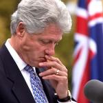 Bill Clinton Smelling Finger