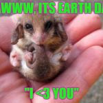 "AWWW, ITS EARTH DAY!! I <3 YOU" | "AWWW, ITS EARTH DAY; "I <3 YOU" | image tagged in "awww its earth day!! i <3 you" | made w/ Imgflip meme maker