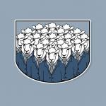 A flock of sheep