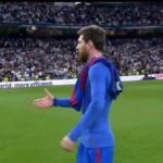 Messi handshake