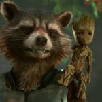 Rocket and baby groot