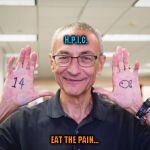 Podesta Pizza | H.P.I.C. EAT THE PAIN... | image tagged in podesta pizza | made w/ Imgflip meme maker