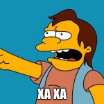 Simpsons | ХА ХА | image tagged in simpsons | made w/ Imgflip meme maker