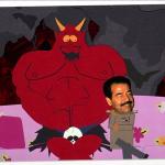 Saddam and satan