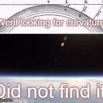 Flat Earth Realm | image tagged in flat earth,no curvature,121 000 ft,piggycam,earthisflat,flatearth | made w/ Imgflip meme maker