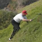 Trump golf meme