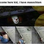 Down here pennywise