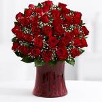 3 dozen red roses