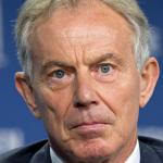 Angry Tony Blair