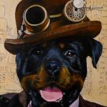 Steam punk dog hb