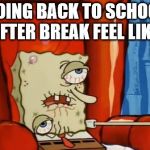 sick spongebob Meme Generator - Imgflip