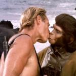 Planet of the apes kiss