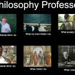 perception of philosophy professor meme