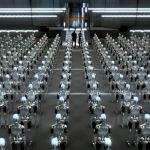 I Robot movie warehouse scene meme