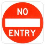 No Entry