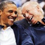 Obama and Biden laughing  meme