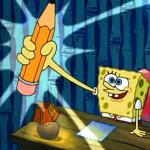 Spongebob Pencil meme