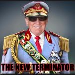 Beware 'Swamp Dwellers' there is a new Terminator in town | THE NEW TERMINATOR | image tagged in trump,donald trump approves,fbi director james comey,james comey,terminator,drain the swamp | made w/ Imgflip meme maker