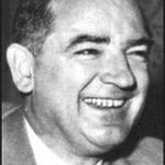 Joseph McCarthy laughing